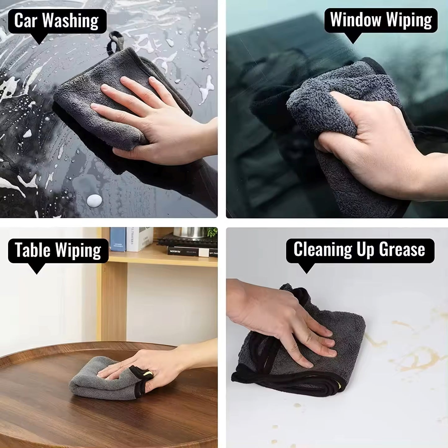 MICROMAGIC 650 GSM MICROFIBER CLOTH (3 PIECES)
