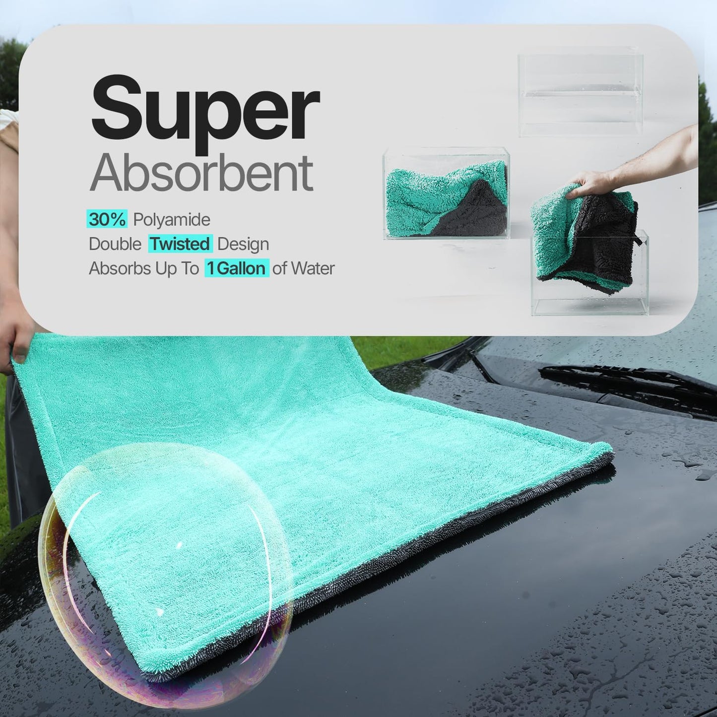 MICROMAGIC MAXSOAK 1300 GSM MICROFIBER TOWEL (1 PIECE)