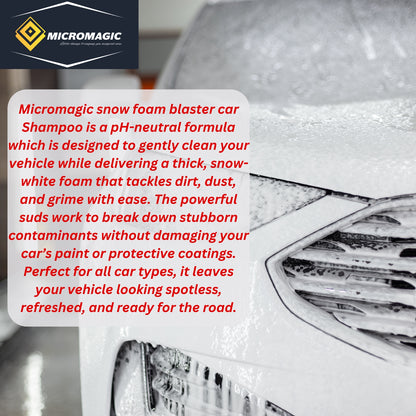 MICROMAGIC SNOW FOAM WASH CAR SHAMPOO (300ML)